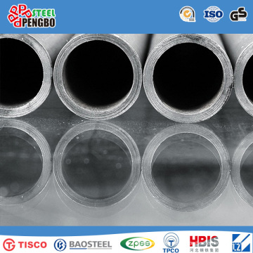 Fabricación AISI 304 316 tubería de acero inoxidable